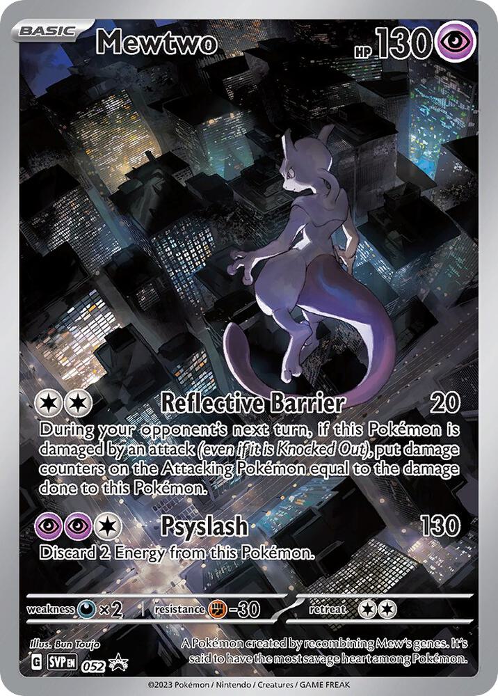 Pokemon Scarlet & Violet Promo Mewtwo - 052