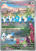 Pokemon Paradox Rift Swablu 213/182 - IR Near Mint