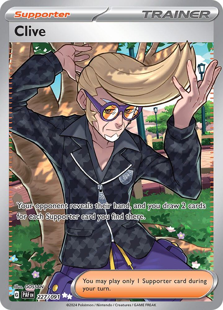 Pokemon Paldean Fates Clive 227/091