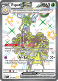 Pokemon Paldean Fates Espathra ex 214/091