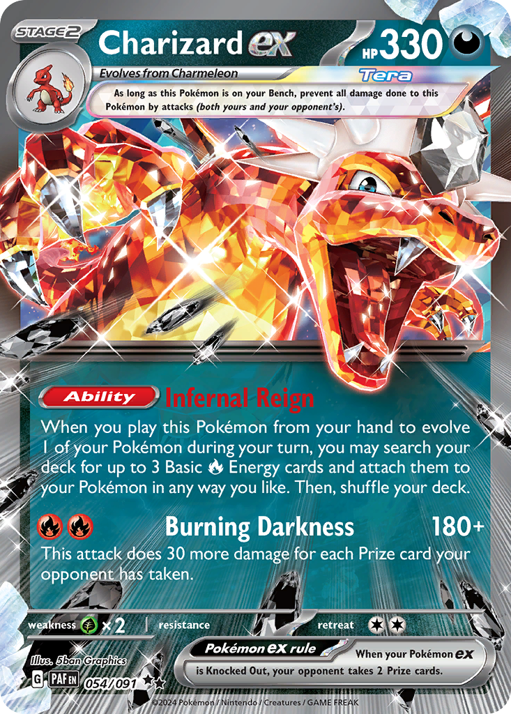 Charizard ex (Paldean Fates) 54