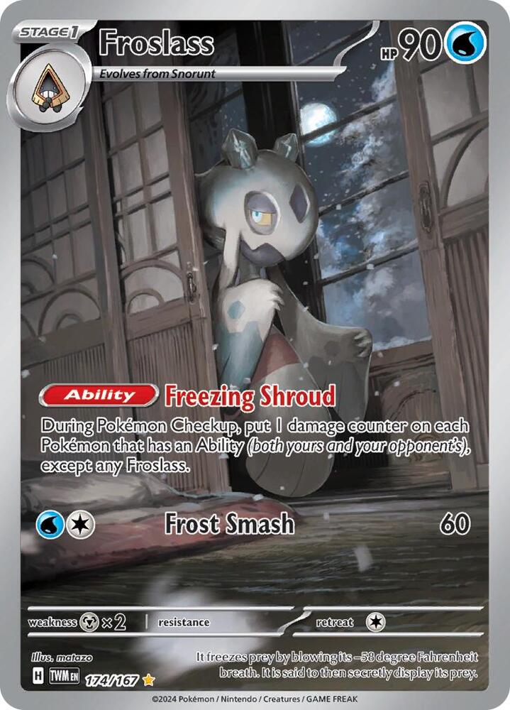 Pokemon Twilight Masquerade Froslass 174/167