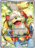 Pokemon Twilight Masquerade Hisuian Growlithe 181/167 IR Holofoil