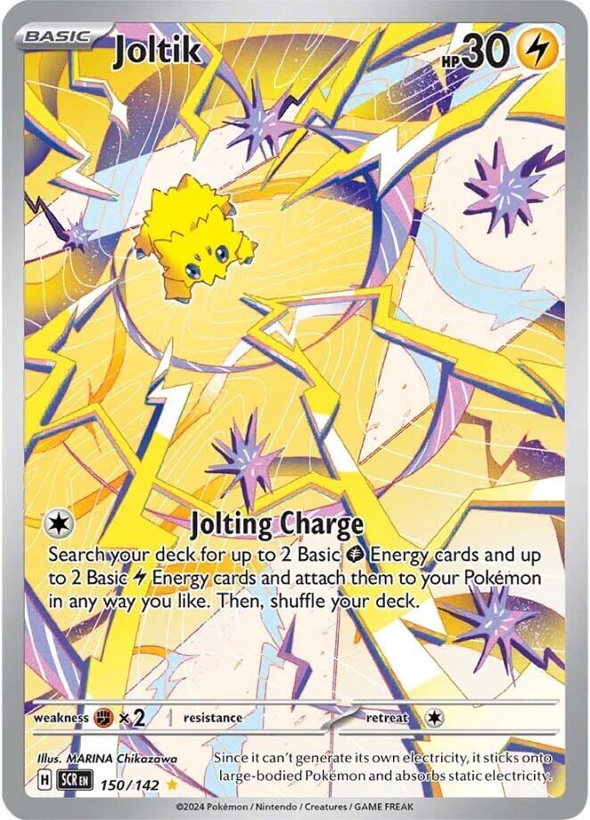 Pokemon Stellar Crown Joltik 150/142