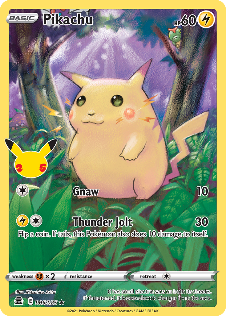 Pikachu (Celebrations) #5