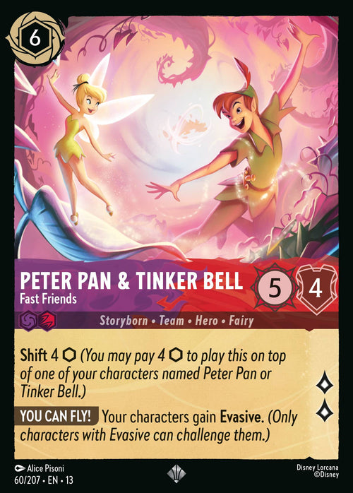 Peter Pan & Tinker Bell - Fast Friends (Attack of the Vine!) #60