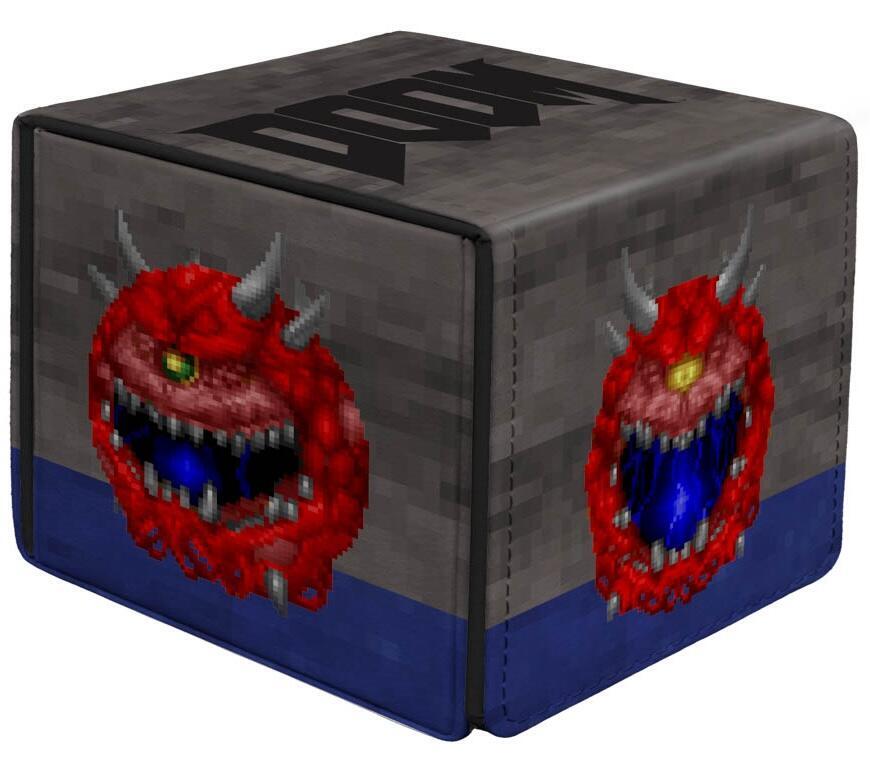 Ultra Pro Alcove Edge Deck Box - Doom Cacodemon