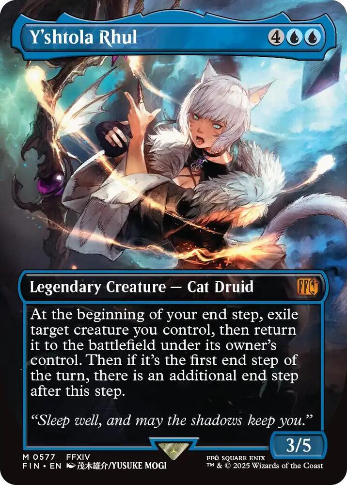 MTG: FINAL FANTASY Y'shtola Rhul (Borderless) 577 M Foil