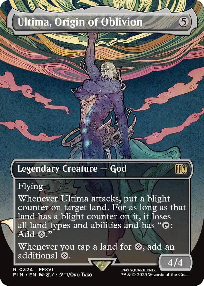 MTG: UB: FINAL FANTASY Ultima, Origin of Oblivion (Borderless) 324