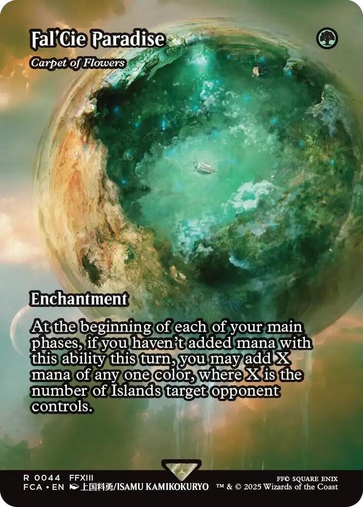 MTG: UB: FINAL FANTASY Fal'Cie Paradise - Carpet of Flowers (Showcase) 44