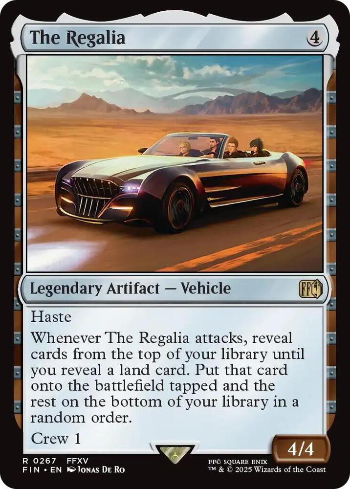 MTG: UB: FINAL FANTASY The Regalia 267