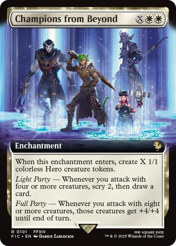 MTG: Commander: FINAL FANTASY Champions from Beyond (Extended Art) 101