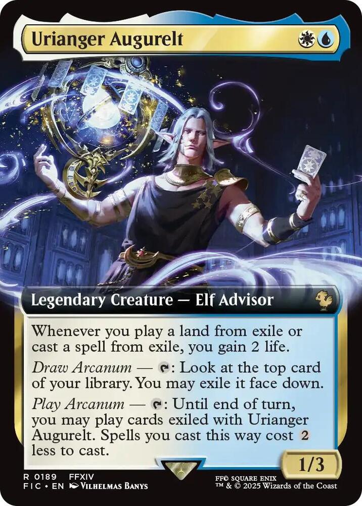 MTG: Commander: FINAL FANTASY Urianger Augurelt (Extended Art) 189