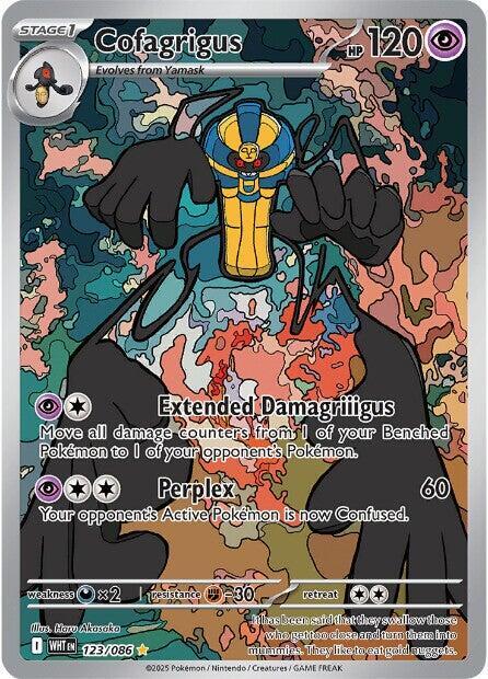 Pokemon White Flare Cofagrigus 123/086