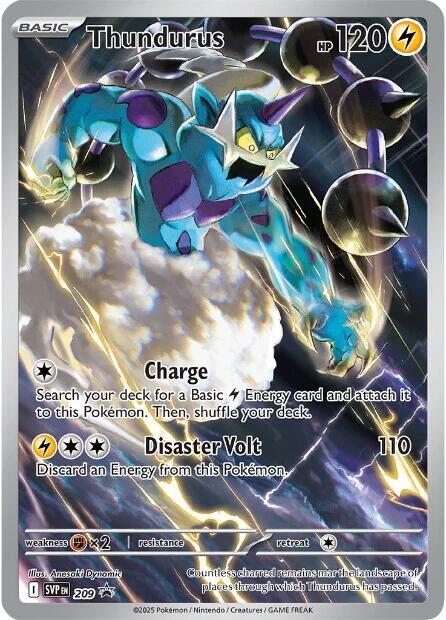 Pokemon Scarlet & Violet Promo Thundurus - 209 209 Promo Pokemon product