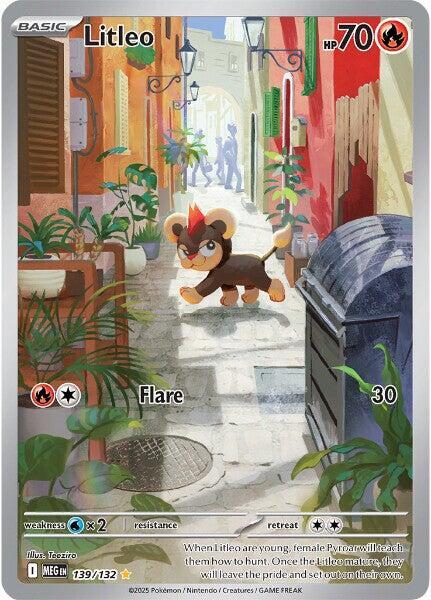 Pokemon Mega Evolution Litleo 139/132