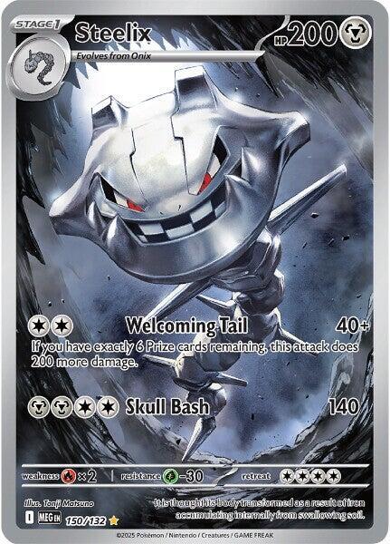 Pokemon Mega Evolution Steelix 150/132
