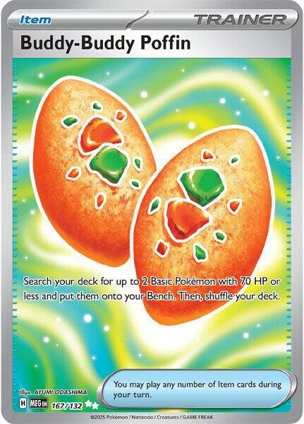 Pokemon Mega Evolution Buddy-Buddy Poffin 167/132