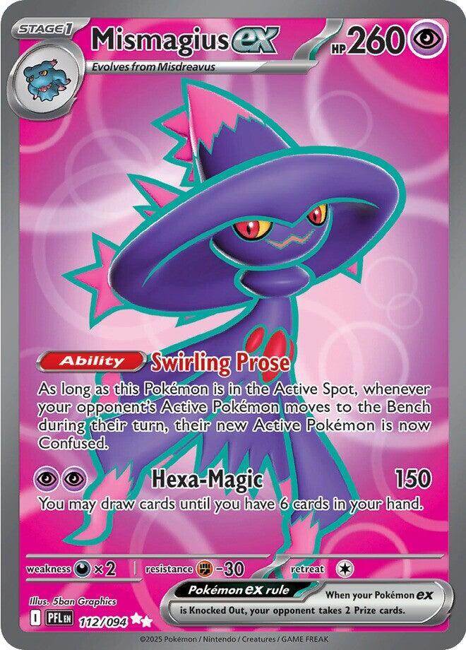 Pokemon Phantasmal Flames Mismagius ex 112/094