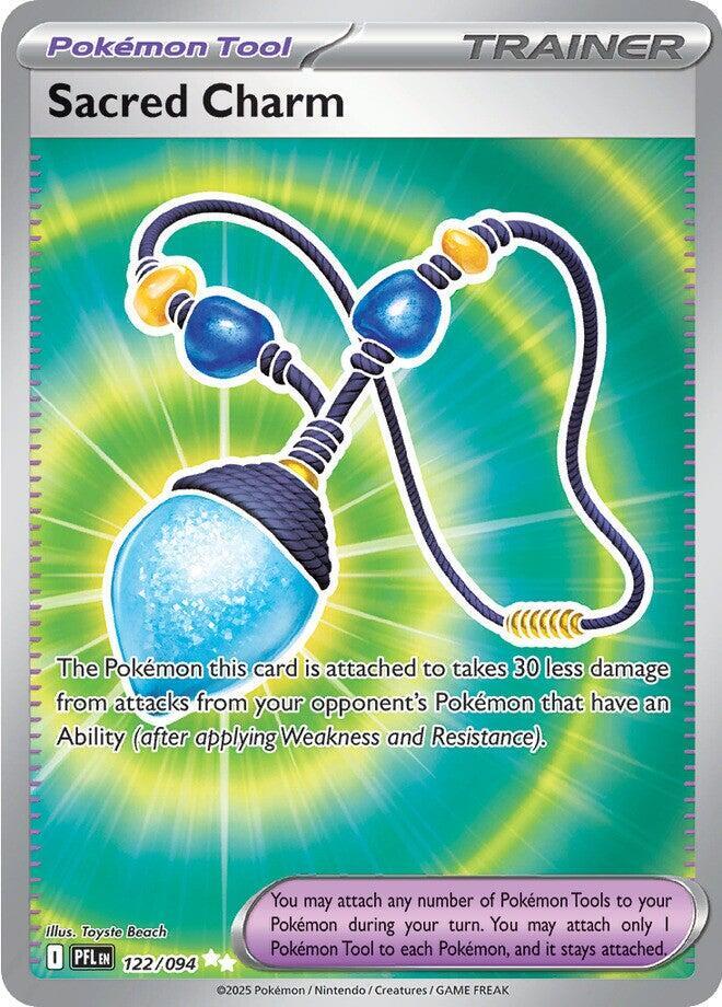 Pokemon Phantasmal Flames Sacred Charm 122/094