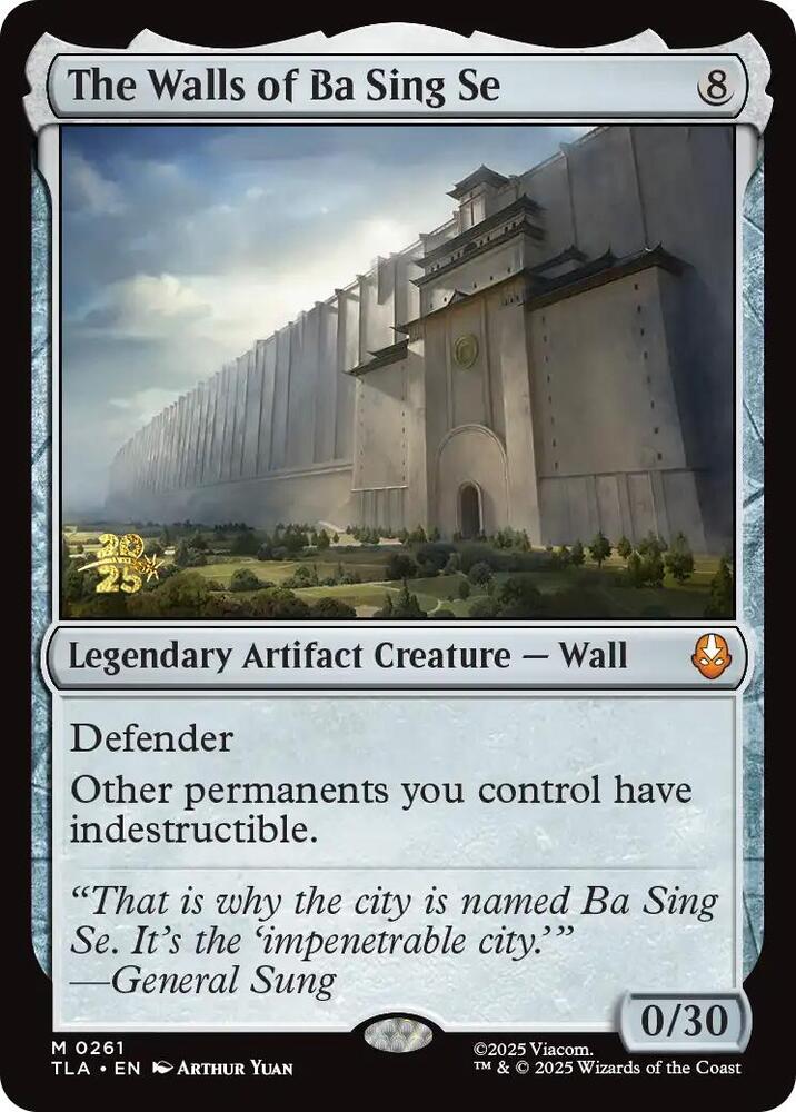 MTG: The Walls of Ba Sing Se