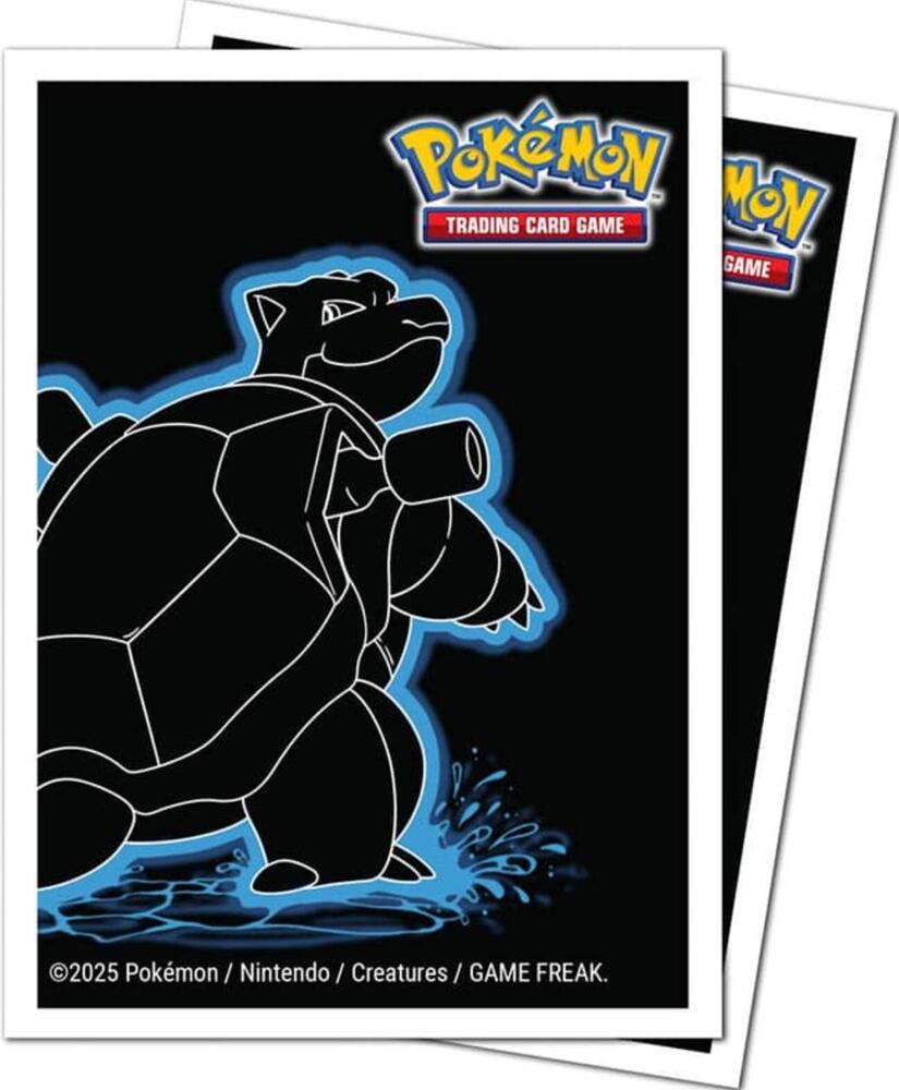 Ultra Pro Apex Deck Protector Sleeves - Neon Blastoise