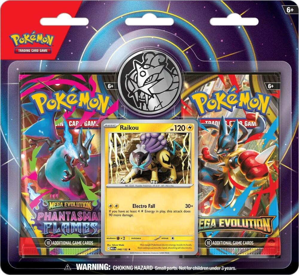 Pokemon 2-Pack Blister - Raikou