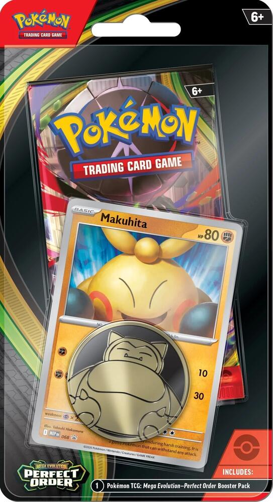 Pokemon Perfect Order Blister Pack - Makuhita