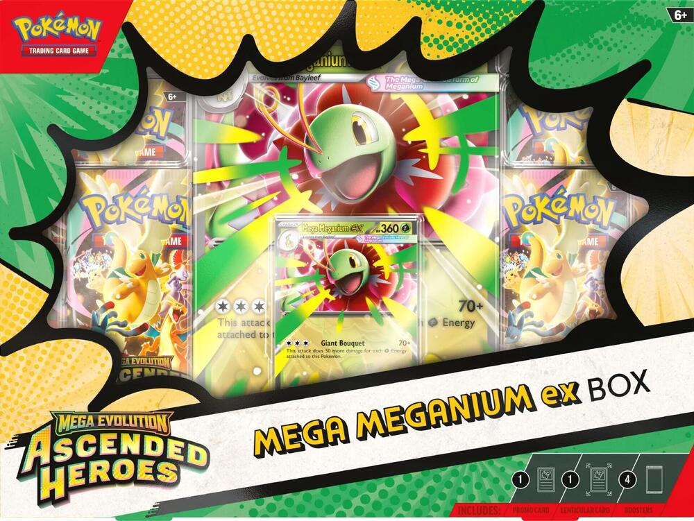 Pokemon Ascended Heroes Mega Meganium ex Box