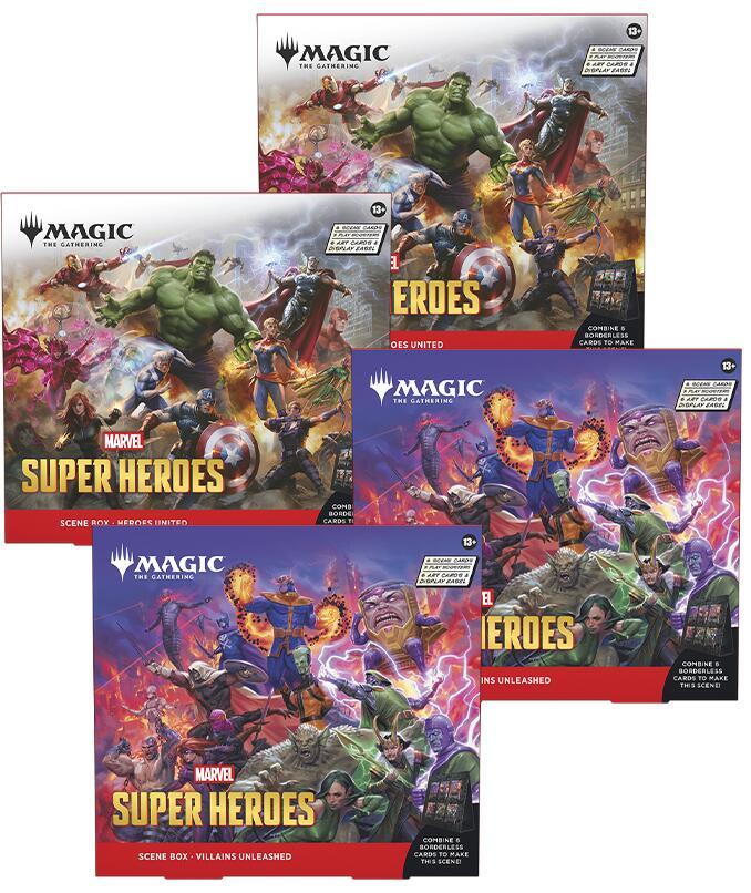 MTG Marvel Super Heroes Scene Box
