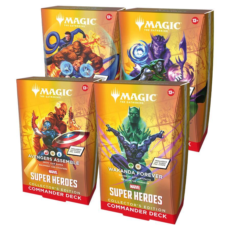 MTG Super Heros Collector Edition Commander Deck
