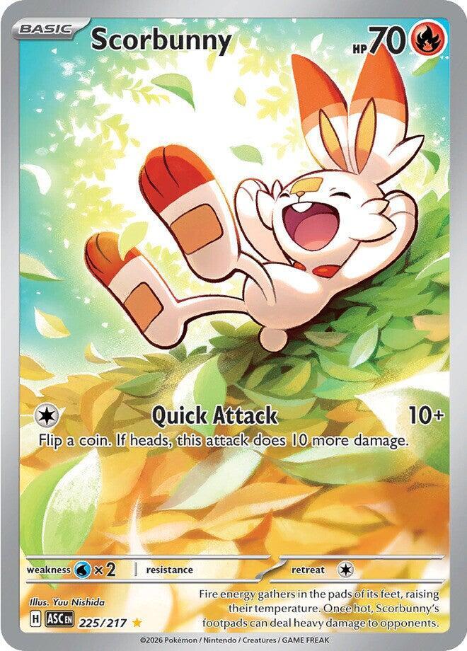 Ascended Heroes Scorbunny 225/217 IR - JN
