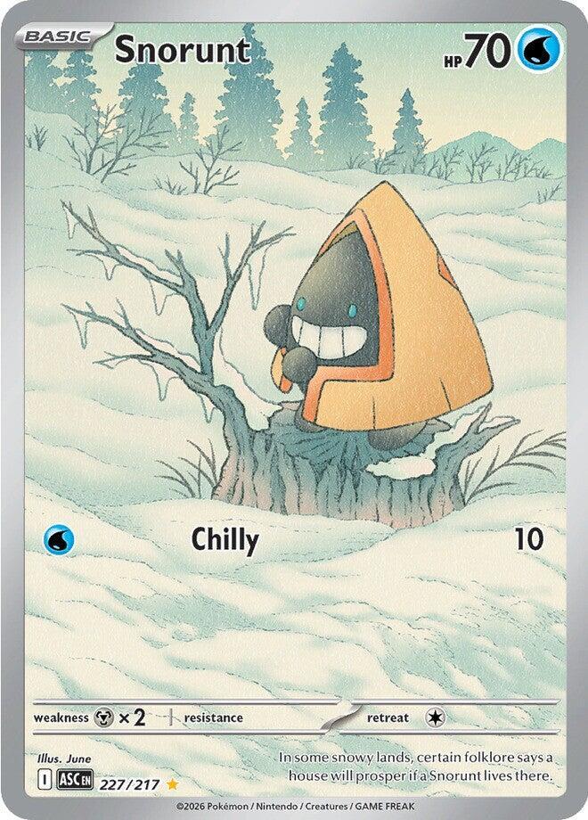 Ascended Heroes Snorunt 227/217 IR - JN