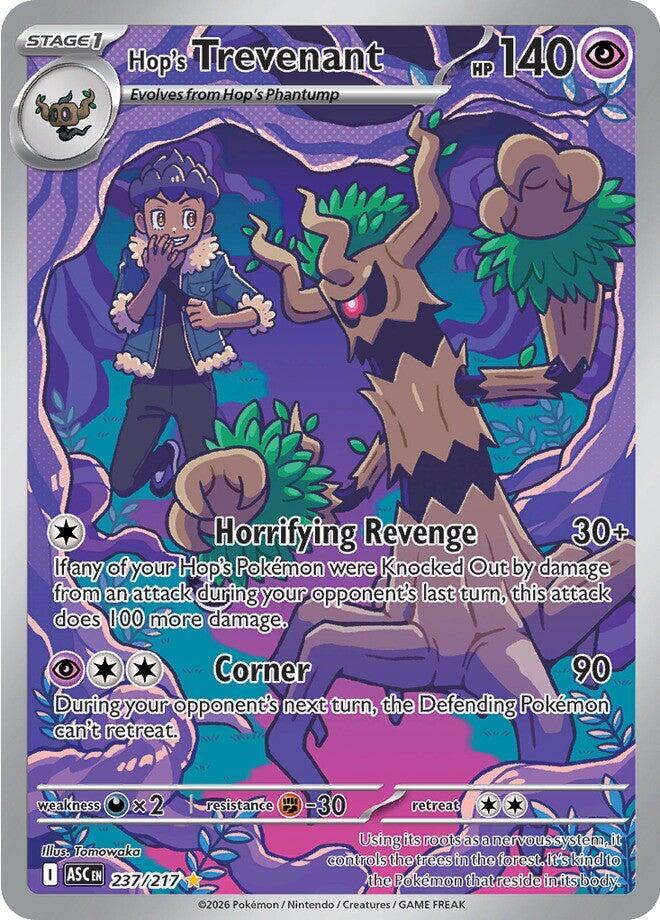 Pokemon Ascended Heroes Hop's Trevenant 237/217