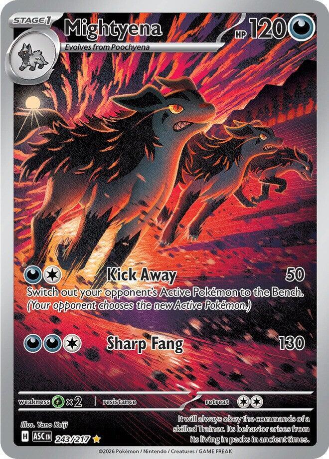 Pokemon Ascended Heroes Mightyena 243/217