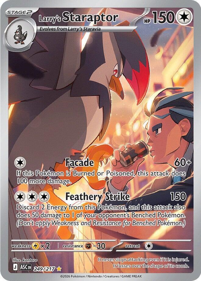 Ascended Heroes Larry's Staraptor 249/217 IR - JN