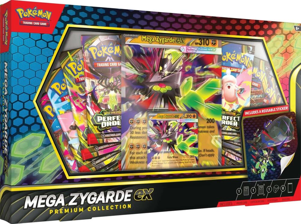 Mega Zygarde Ex Preium Collection