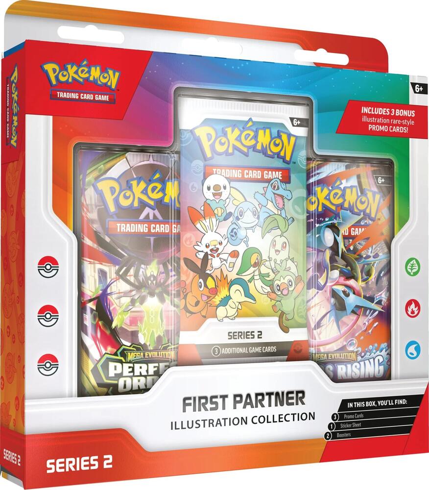 Pokemon First Partner Illustration Collection - Series 2 Pokemon product