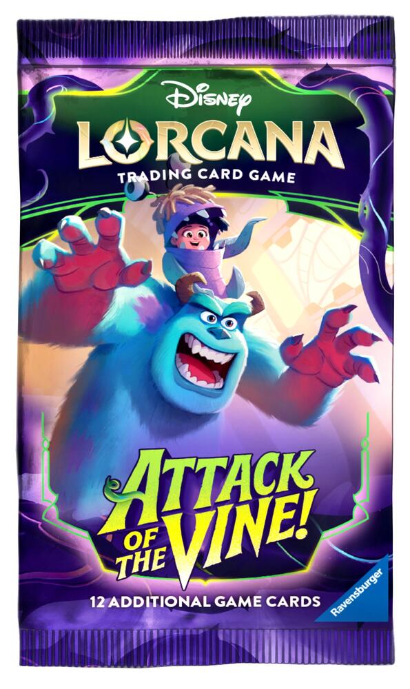 Disney Lorcana Attack of the Vine! Booster Pack