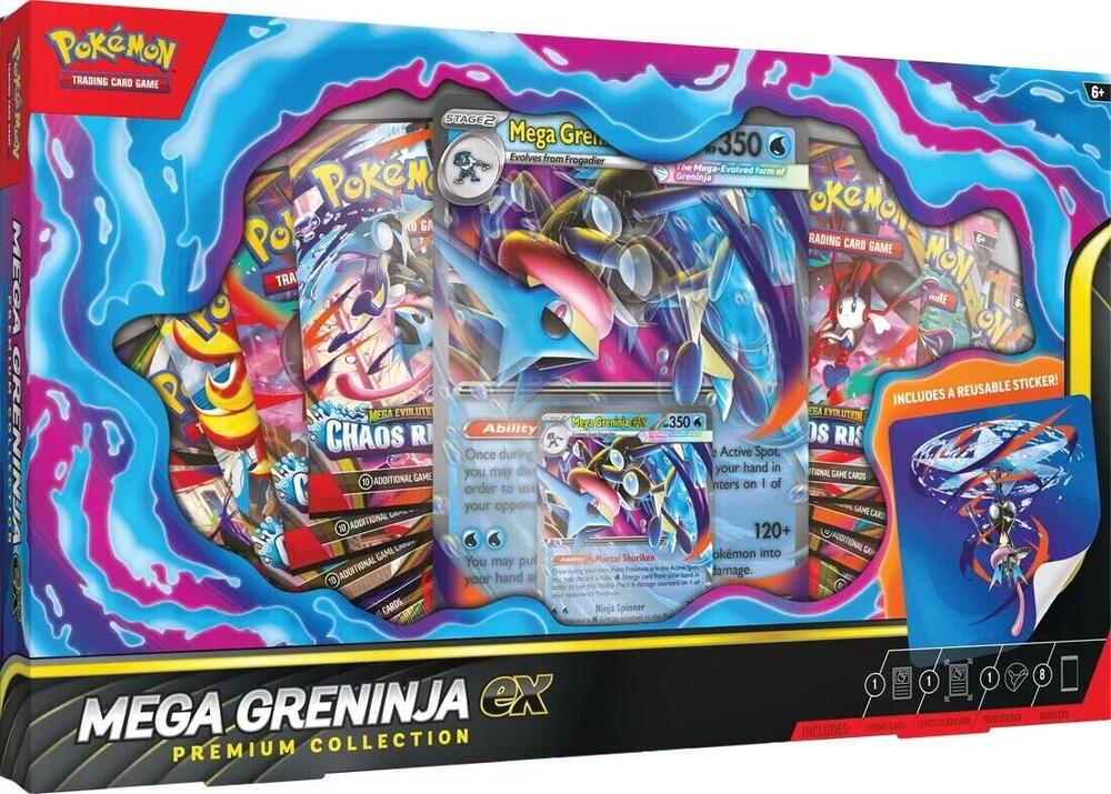 Pokemon Mega Greninja Ex Premium Collection
