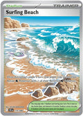 Pokemon Chaos Rising Surfing Beach 114/086