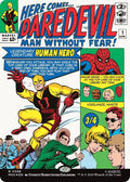 MTG: Marvel Super Heroes Daredevil, Man Without Fear (Borderless) (0398) 398 R Foil