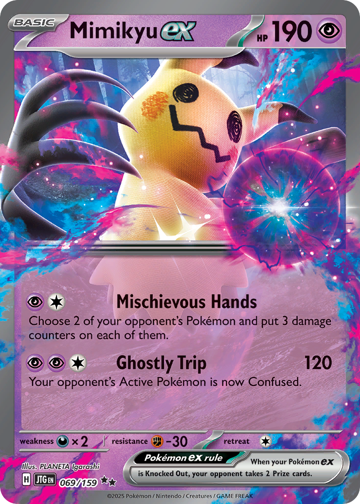 Mimikyu ex (Journey Together) 69
