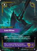 Riftbound Spiritforged Last Rites 150/221 Epic trading card