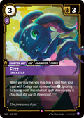 Riftbound Spiritforged Fizz - Trickster 140/221 Rare trading card