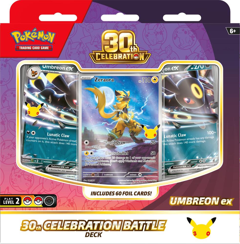 Pokemon 30th Celebration Battle Deck - Umbreon ex