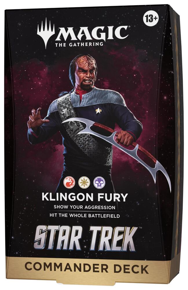 MTG - Star Trek Commander Deck - Klingon Fury - Commander