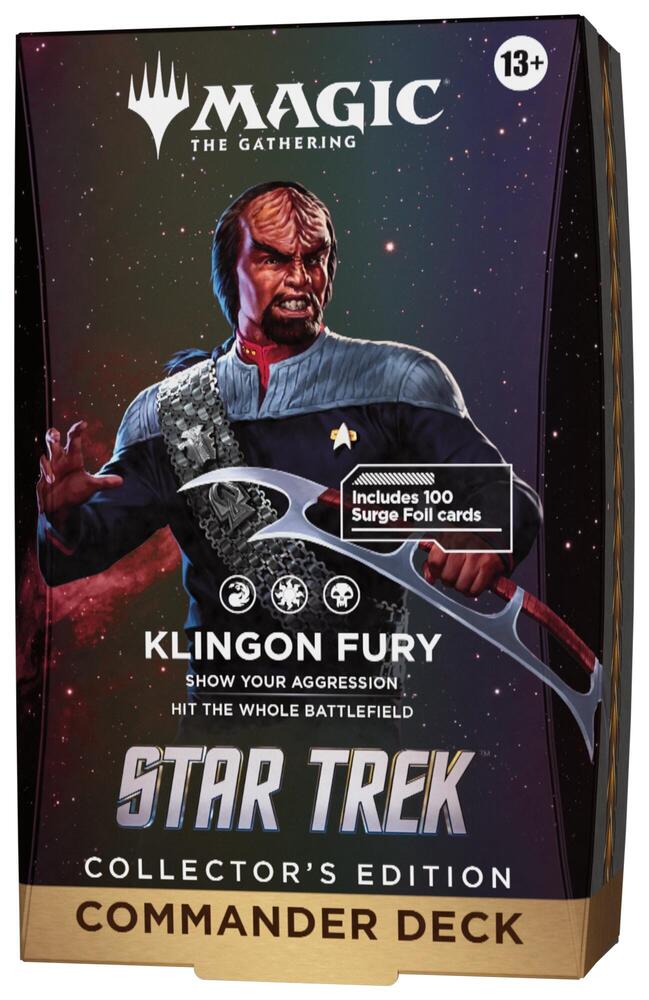 MTG - Star Trek Commander Deck - Klingon Fury (Collector's Edition)