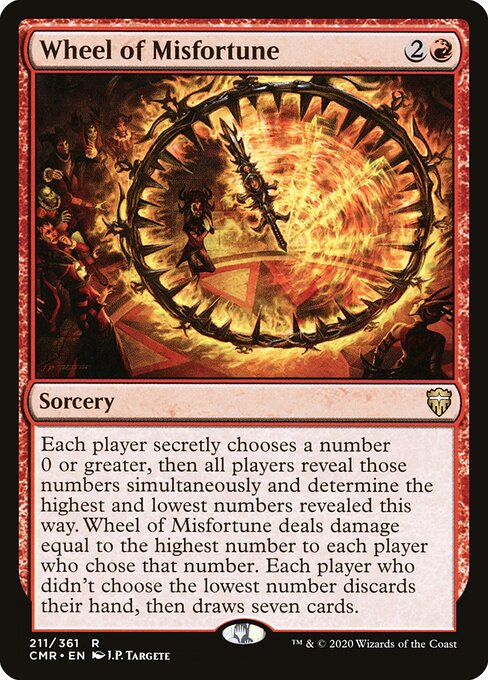 Wheel of Misfortune (Commander Legends) Magic: The Gathering card