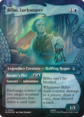 Bilbo, Luckwearer // Burglar's Plot - The Hobbit - Magic The Gathering card